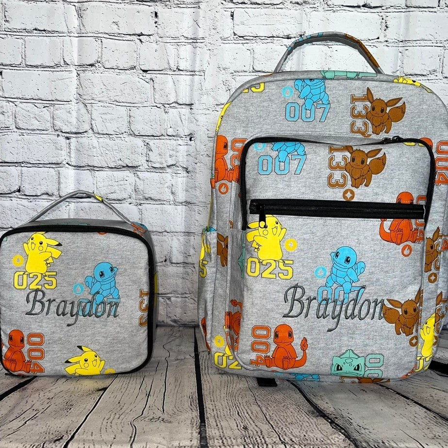 Backpacks and Lunch Boxes