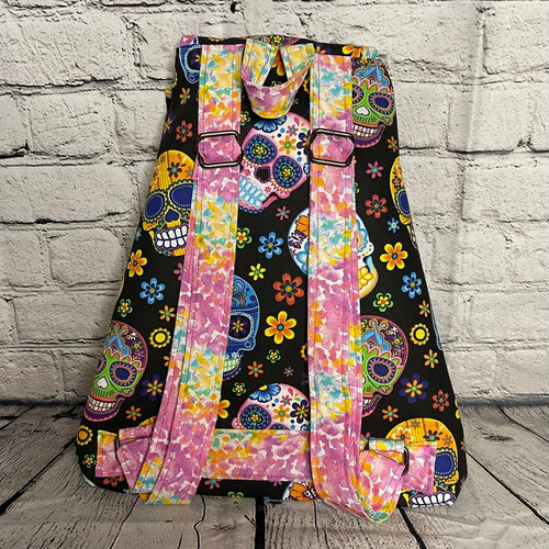 Backpack & Lunch Box Combo - Candy Skull