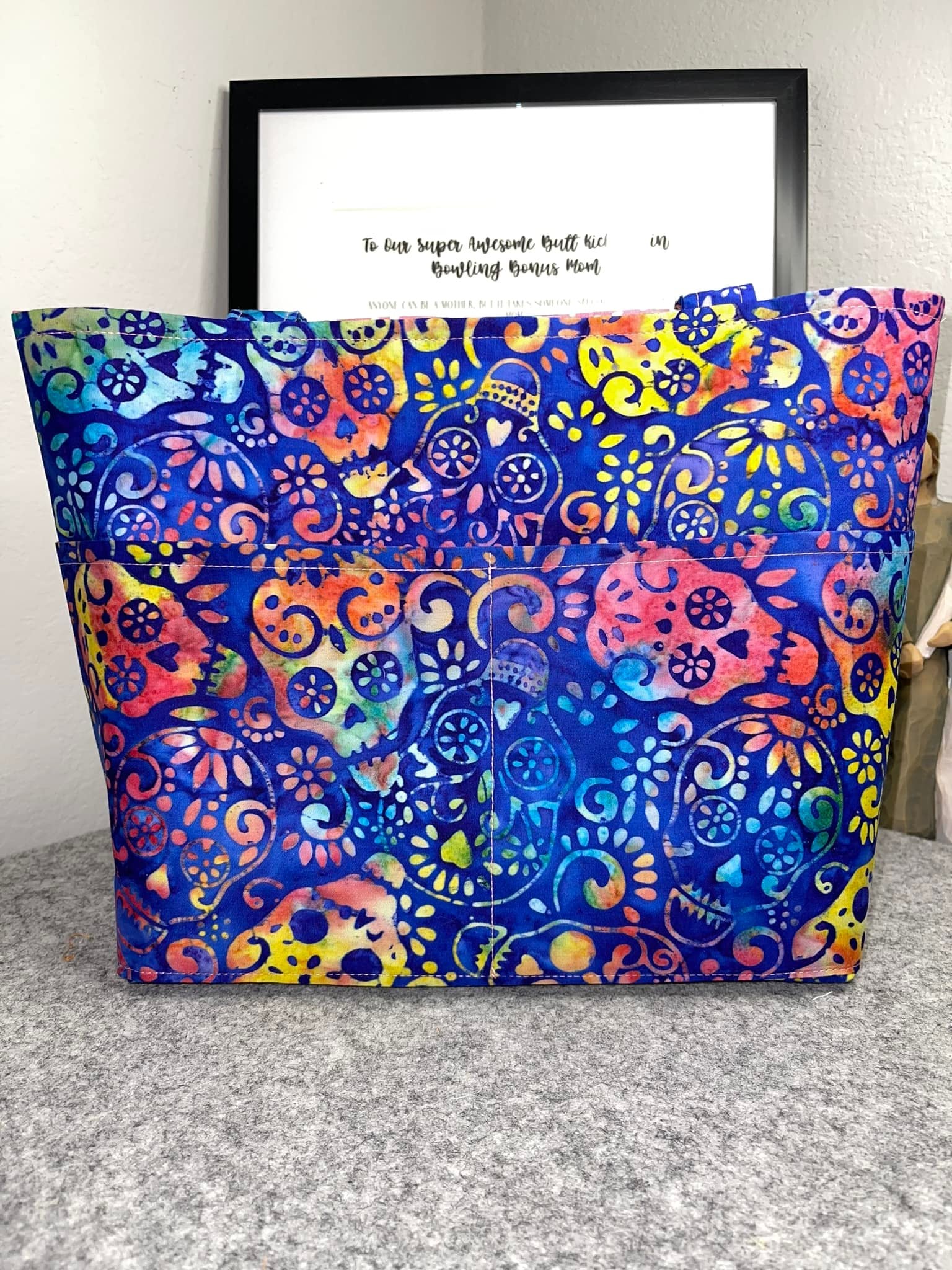 Small Tote - Candy Skull