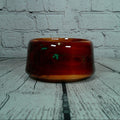 Small Cedar Bowl with Green Accents