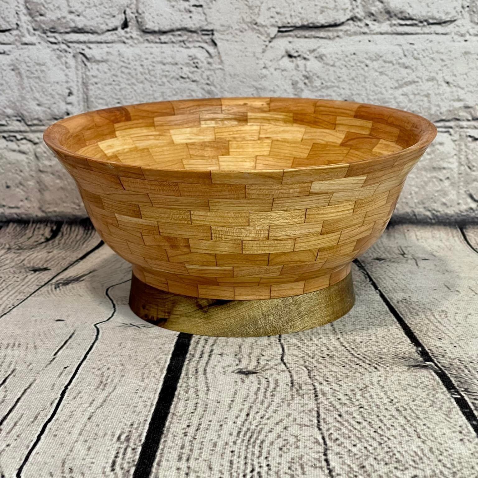 Cherry Segmented Bowl