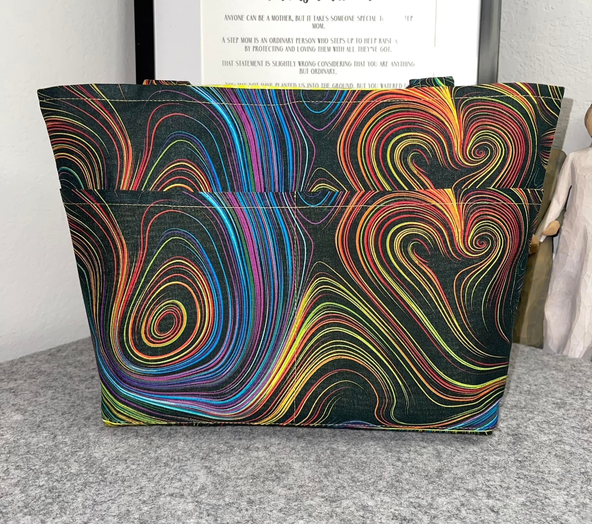 Small Tote - Color Wave