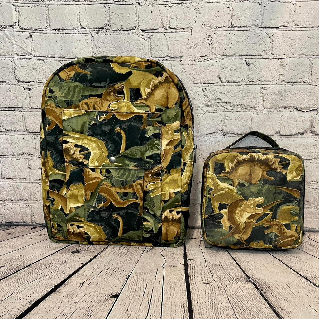 Backpack & Lunch Box Combo - Dinosaur