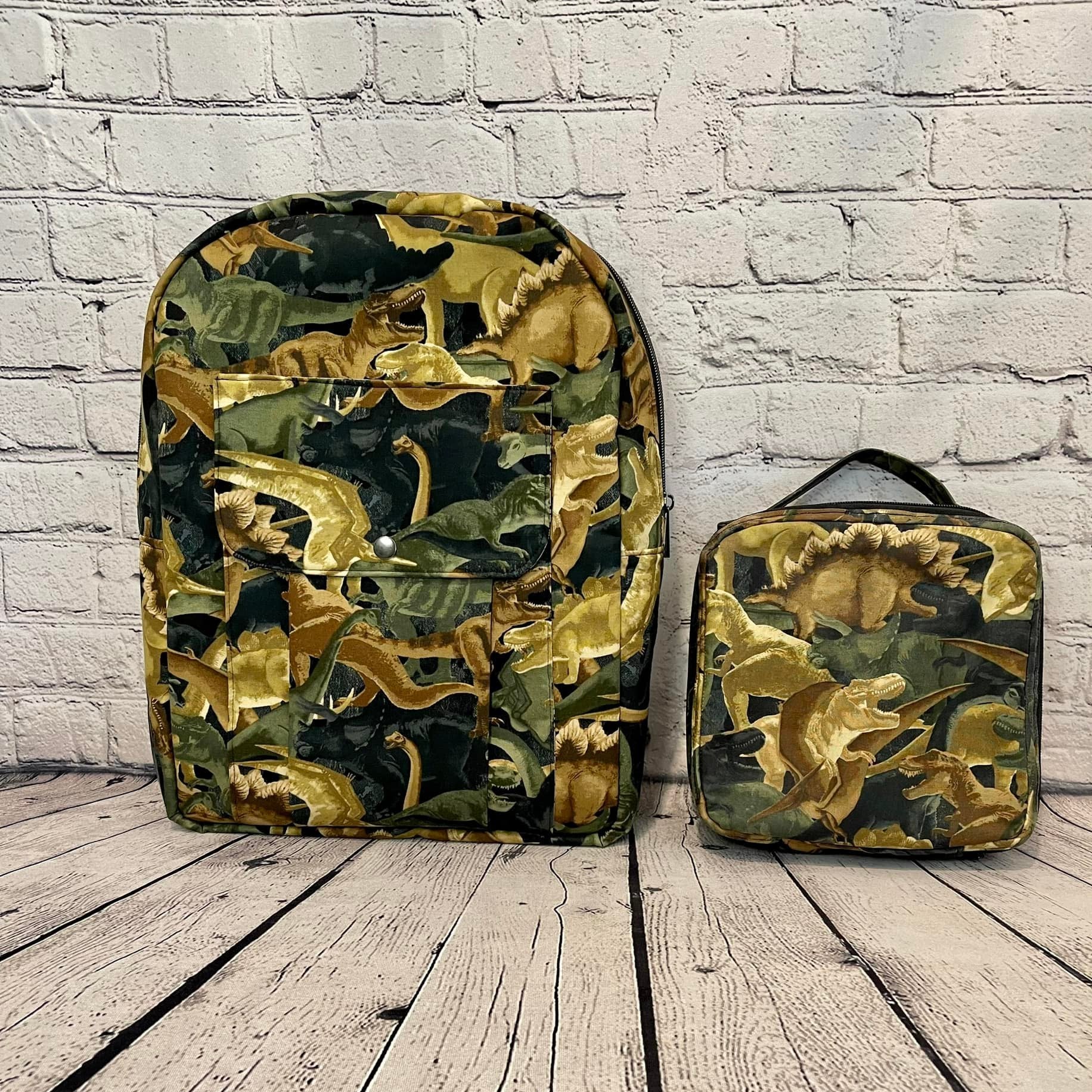 Backpack & Lunch Box Combo - Dinosaur