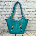 Sarah Shoulder Bag - Turquoise Accents of Paris