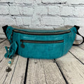 Fanny Pack - Turquoise Faux Leather