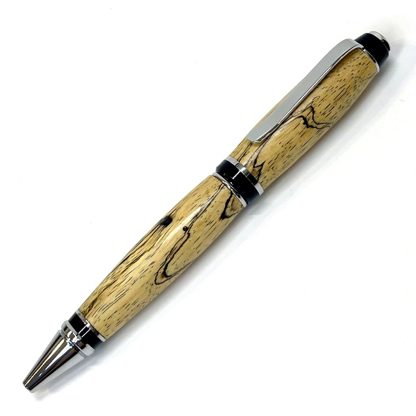 Cigar Style Pen - Spalted Maple Wood