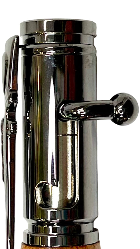 Bolt Action Pen - Rifle Clip w/ Bullet Style Tip