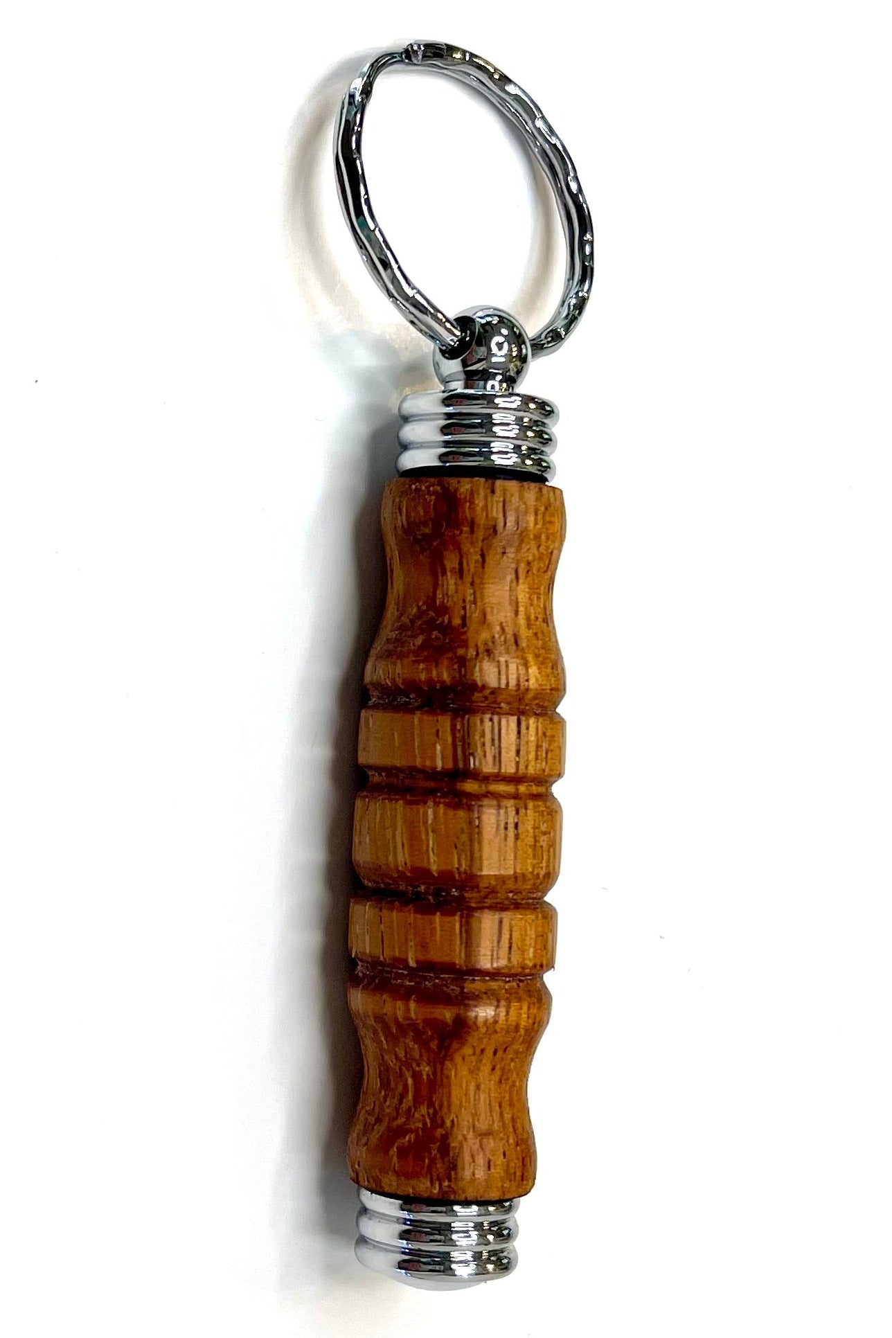 Key Chain - Hidden Compartment Bubinga Wood