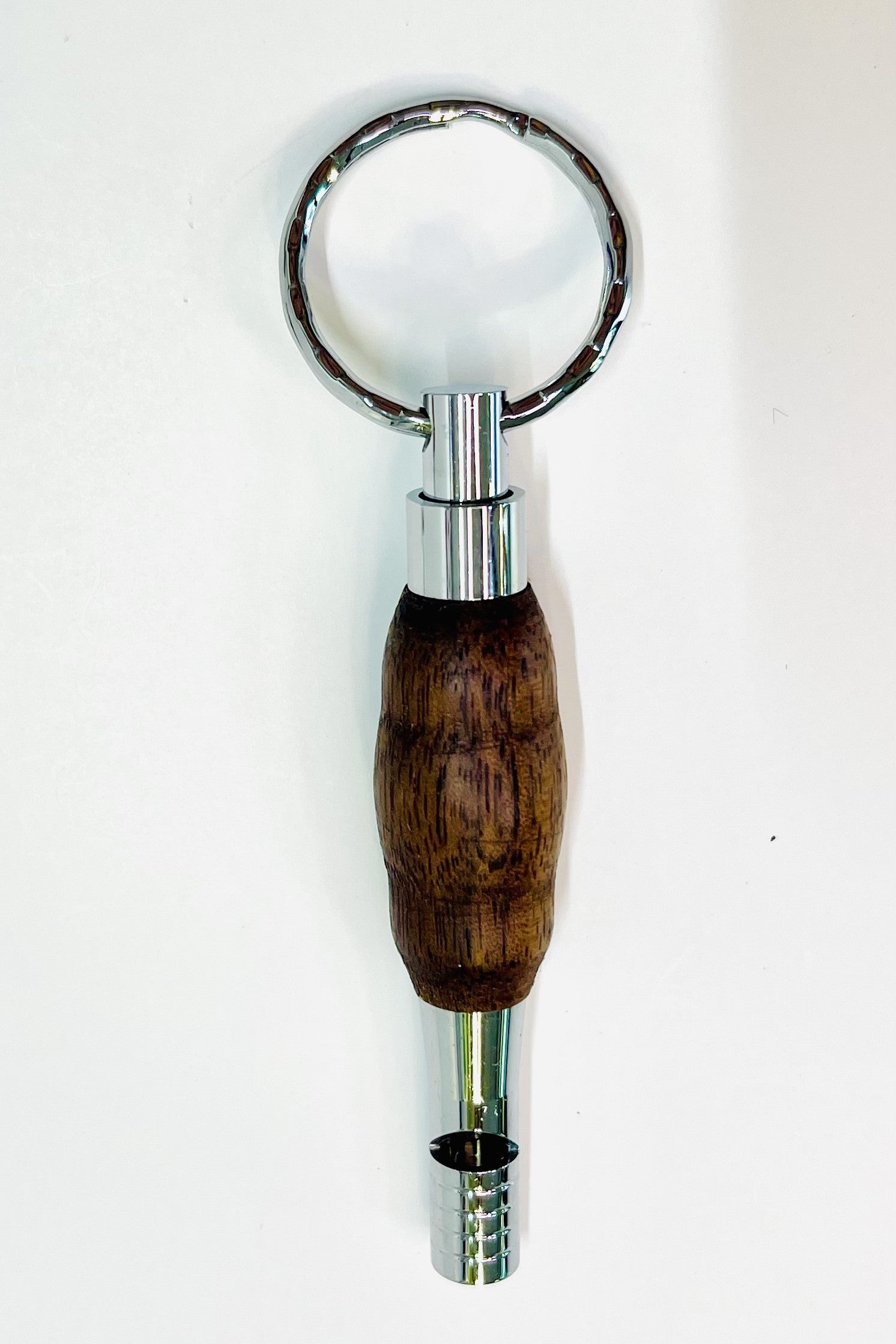 Key Chain - Whistle Walnut Wood