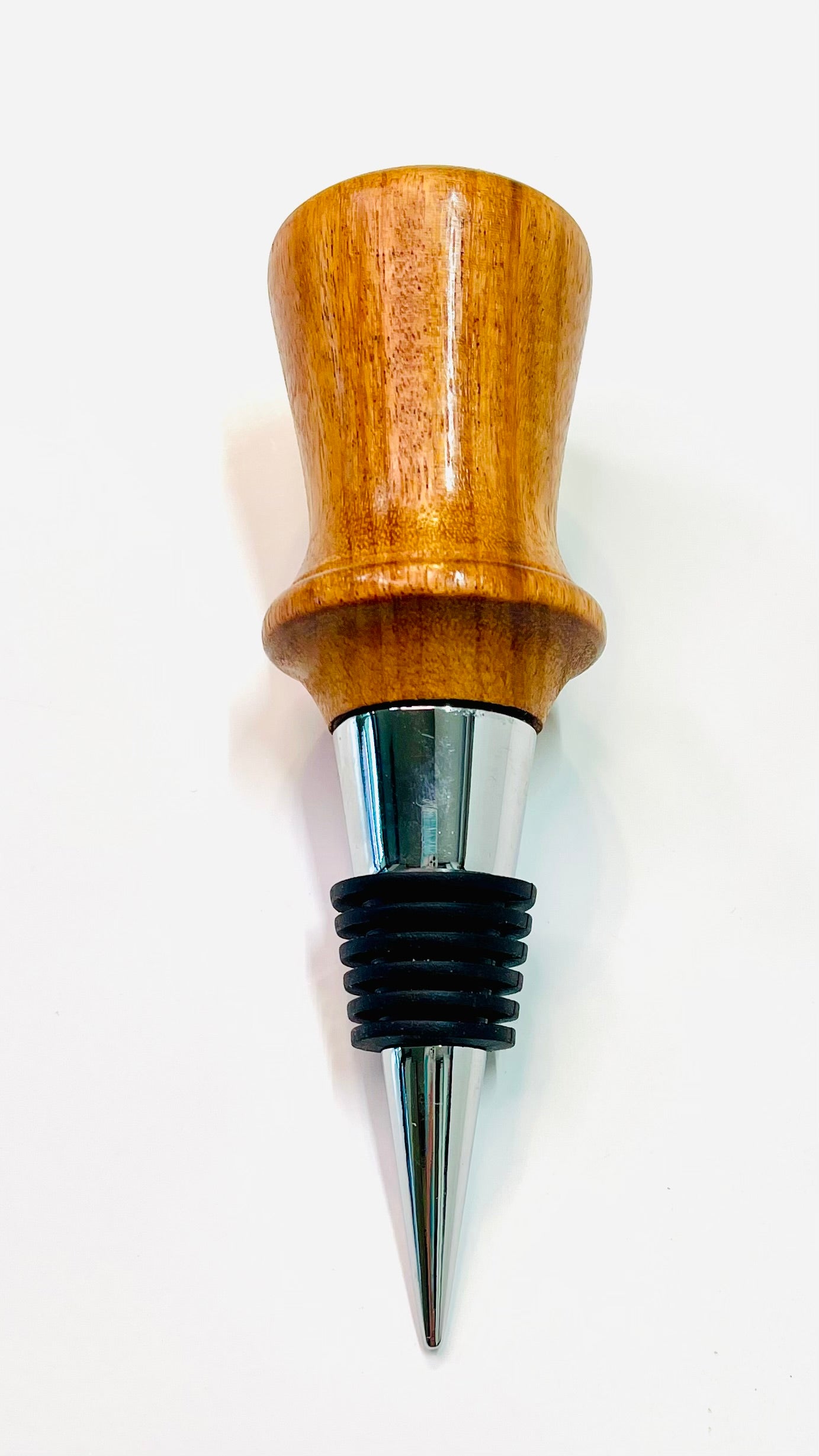 Bottle Stopper - Cherry Wood
