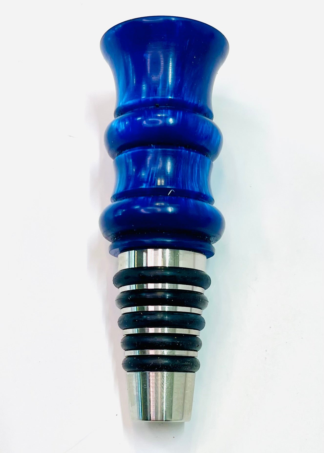 Whiskey Stopper - Blue Resin