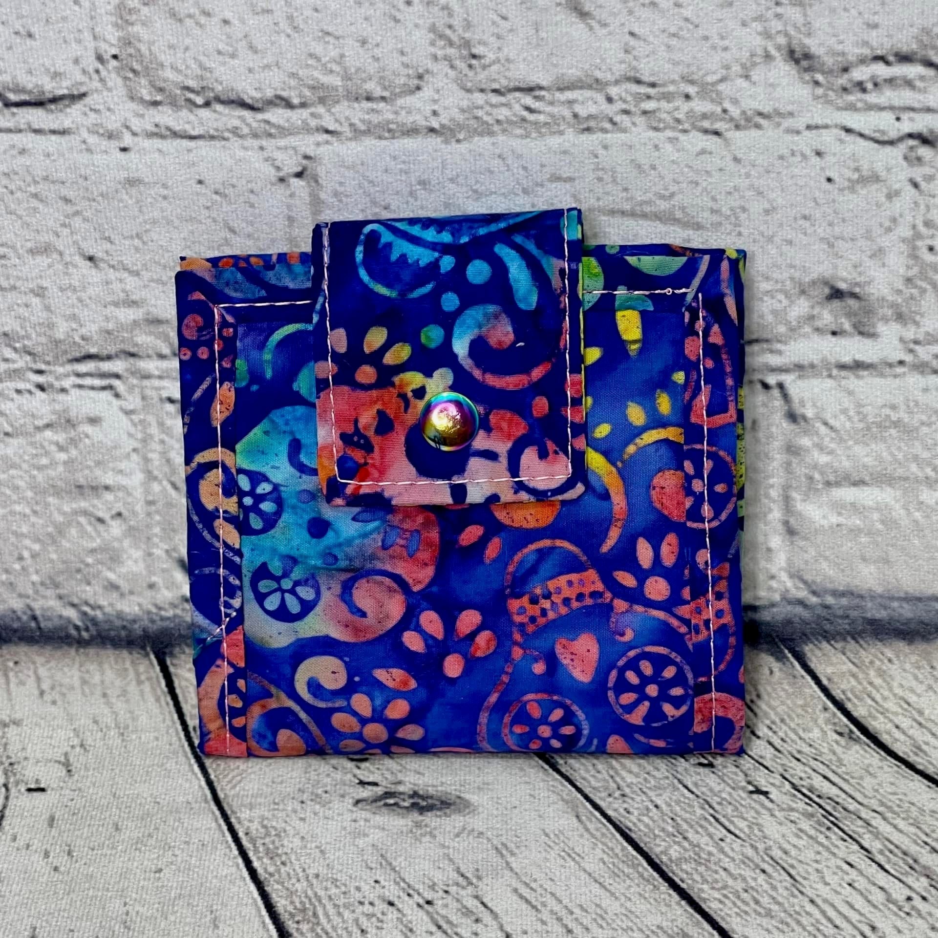 Small RFID Wallet - Candy Skull